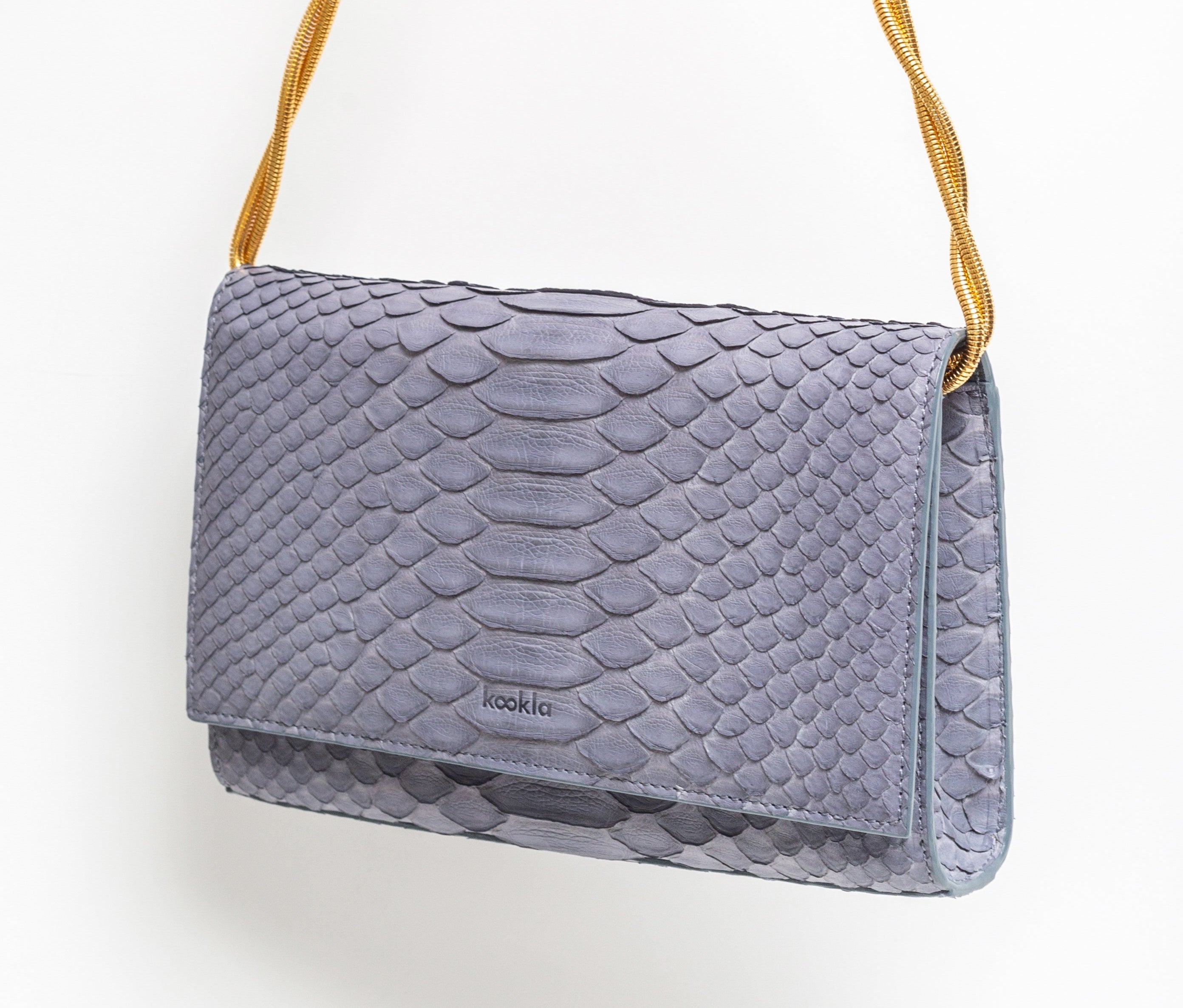 03. Matte Python In Periwinkle - KOOKLA