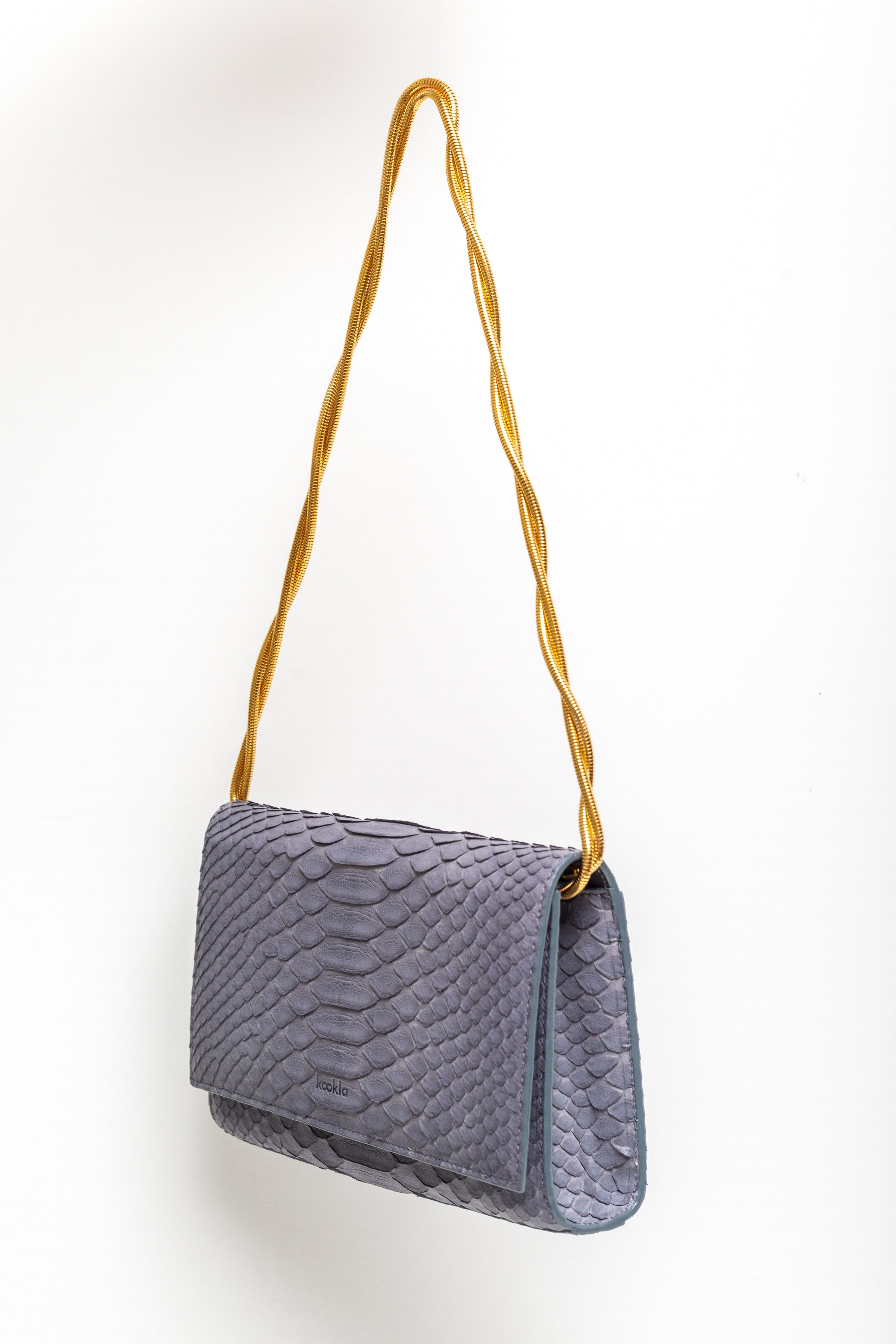 03. Matte Python In Periwinkle - KOOKLA